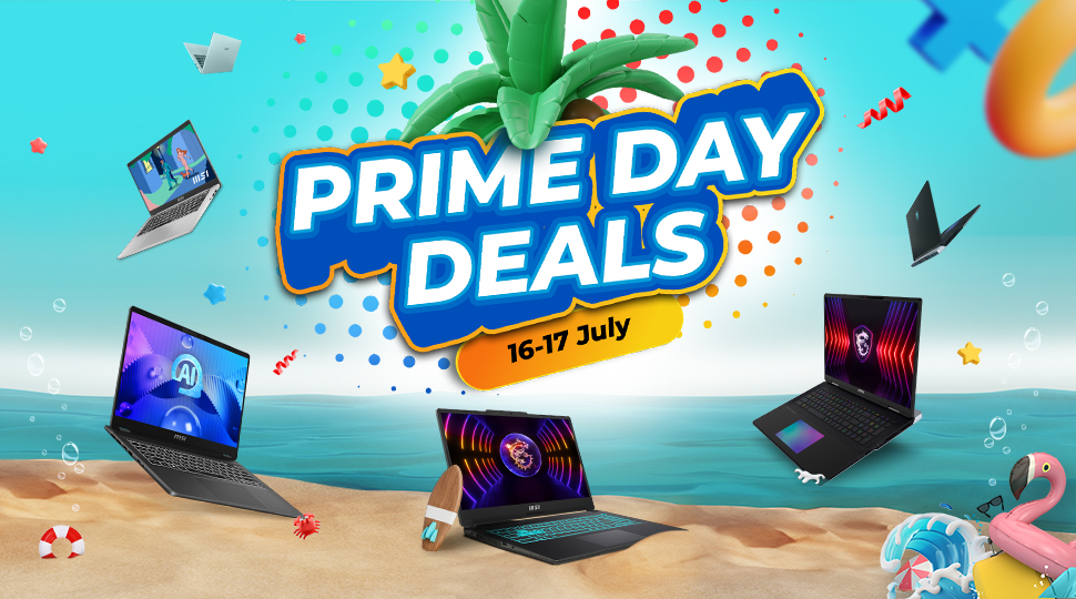 MSI has some great laptop deals going on this Prime Day