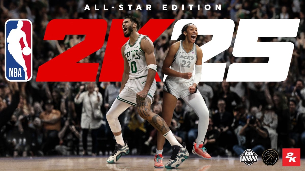 Jayson Tatum and A’ja Wilson Headline Prestigious NBA 2K25 Cover