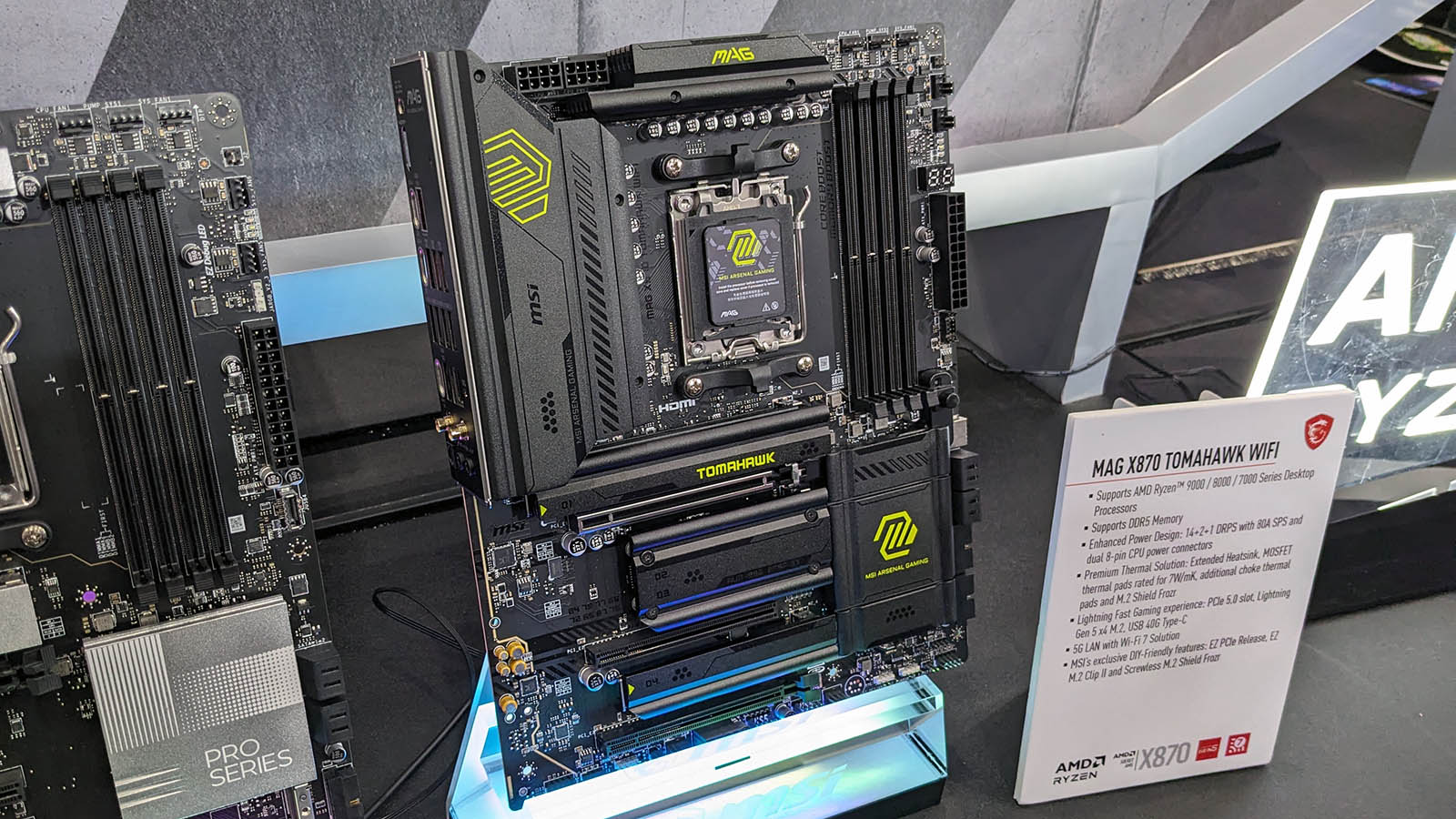 MSI’s X870 and X870E motherboards come with an auxiliary 8-pin power connector, which could indicate some scary next-gen GPU power consumption levels