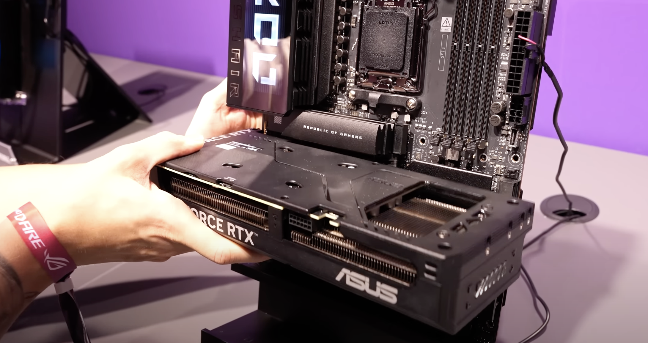 Asus has finally come up with the easy-release GPU slot we’ve all been crying out for