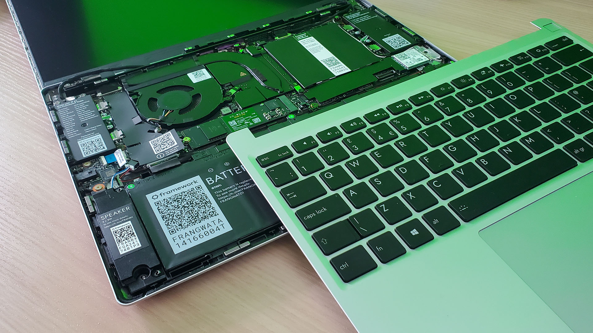 No other laptop maker would let me cannibalise the best bit of its new machine the way Framework does and that’s a damned shame