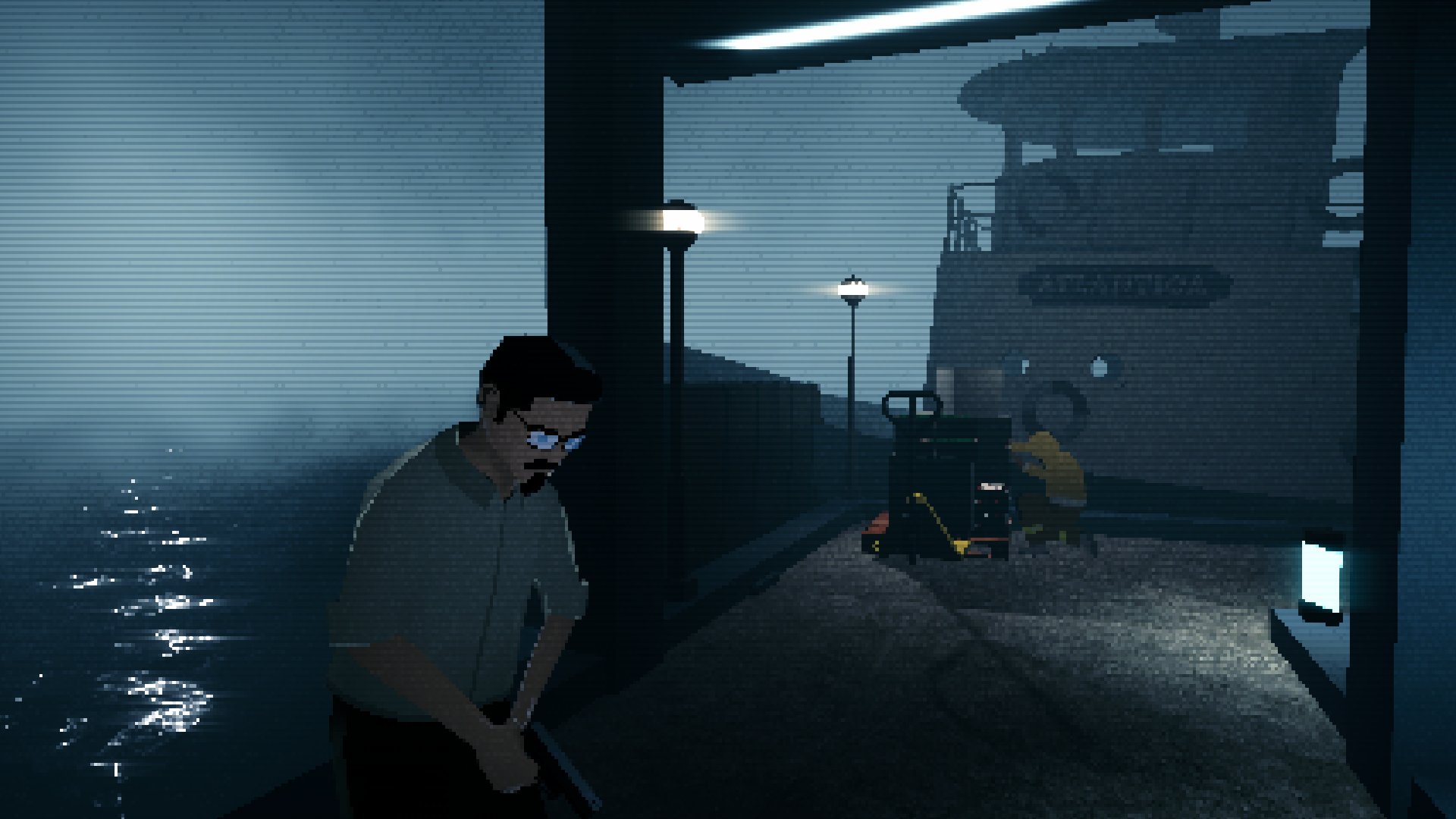 Check out the PSX vibes on spooky, lo-fi horror mystery Pinnacle Point