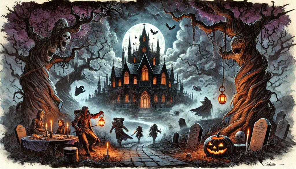 Spine-Chilling Nights: Mastering the Art of D&D Halloween One-Shots