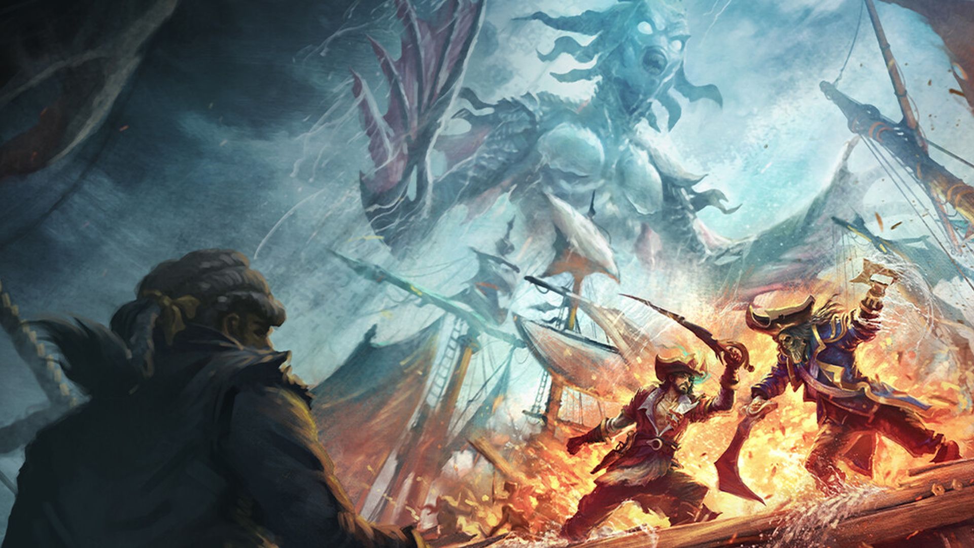 Rogue Waters is a cross between Pirates of the Caribbean, Slay the Spire, and XCOM