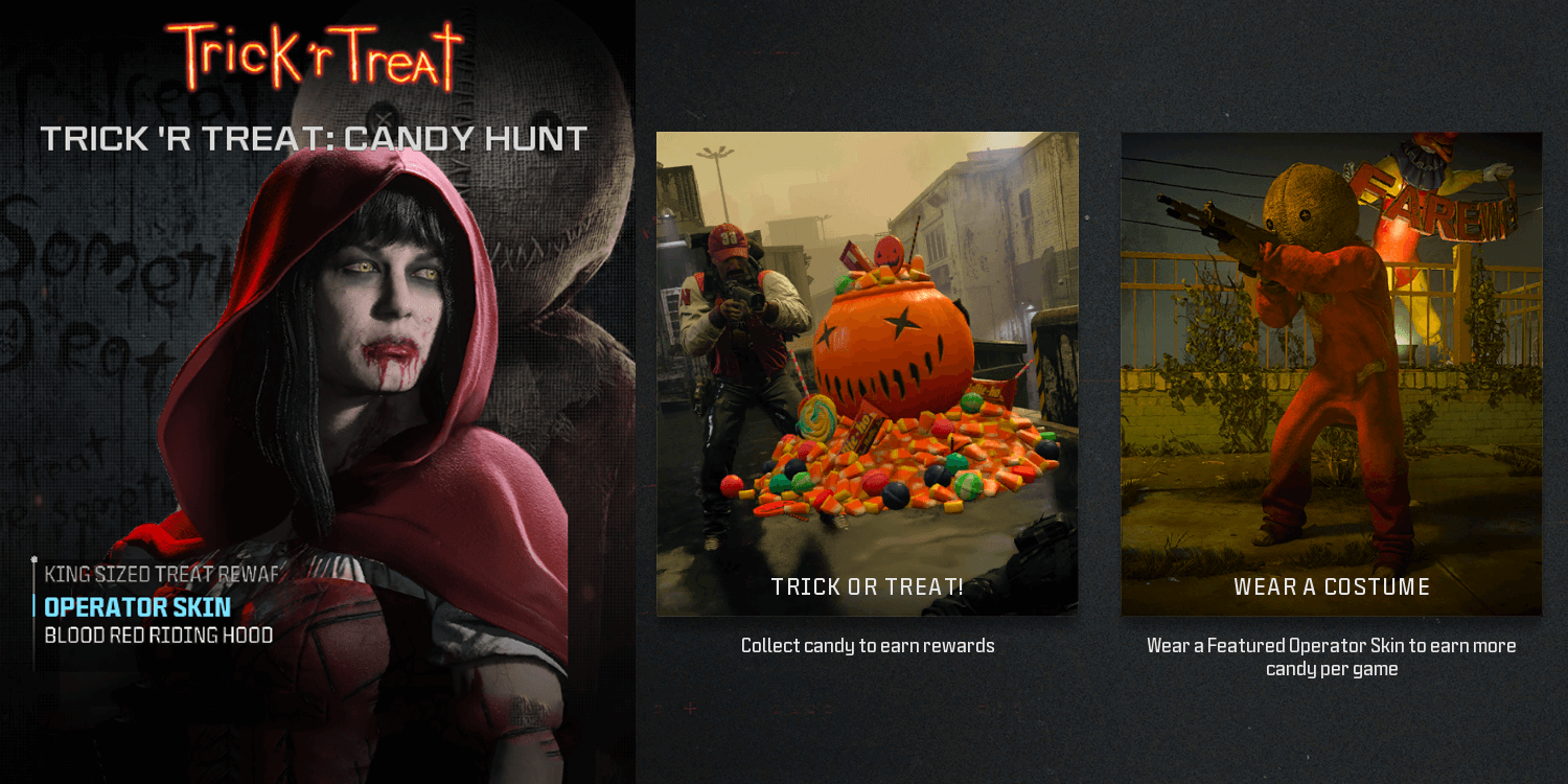 All Trick ‘R Treat: Candy Hunt Event Rewards In CoD MW3 & Warzone