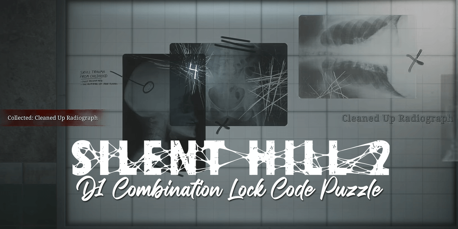 Silent Hill 2 Remake: D1 Combination Lock Code