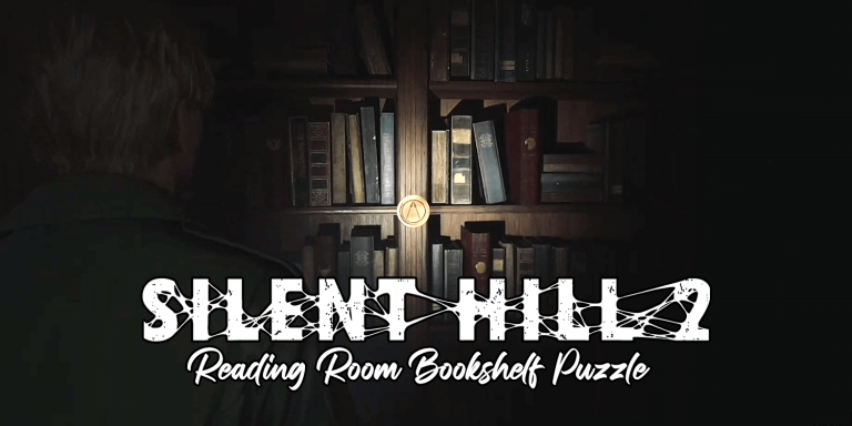 Silent Hill 2 Remake: Reading Room Bookshelf Puzzle In Lakeview Hotel