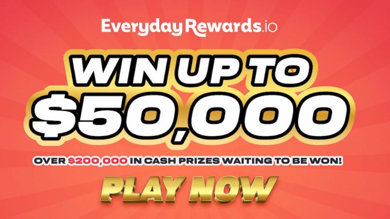 Get a Chance to Win $50,000 Instantly with the EverydayRewards.io Scratchie Game Sweepstakes