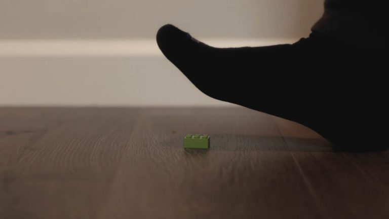 This YouTuber has been on a mission to discover the worst Lego to step on, and it involves a ballistic gel foot