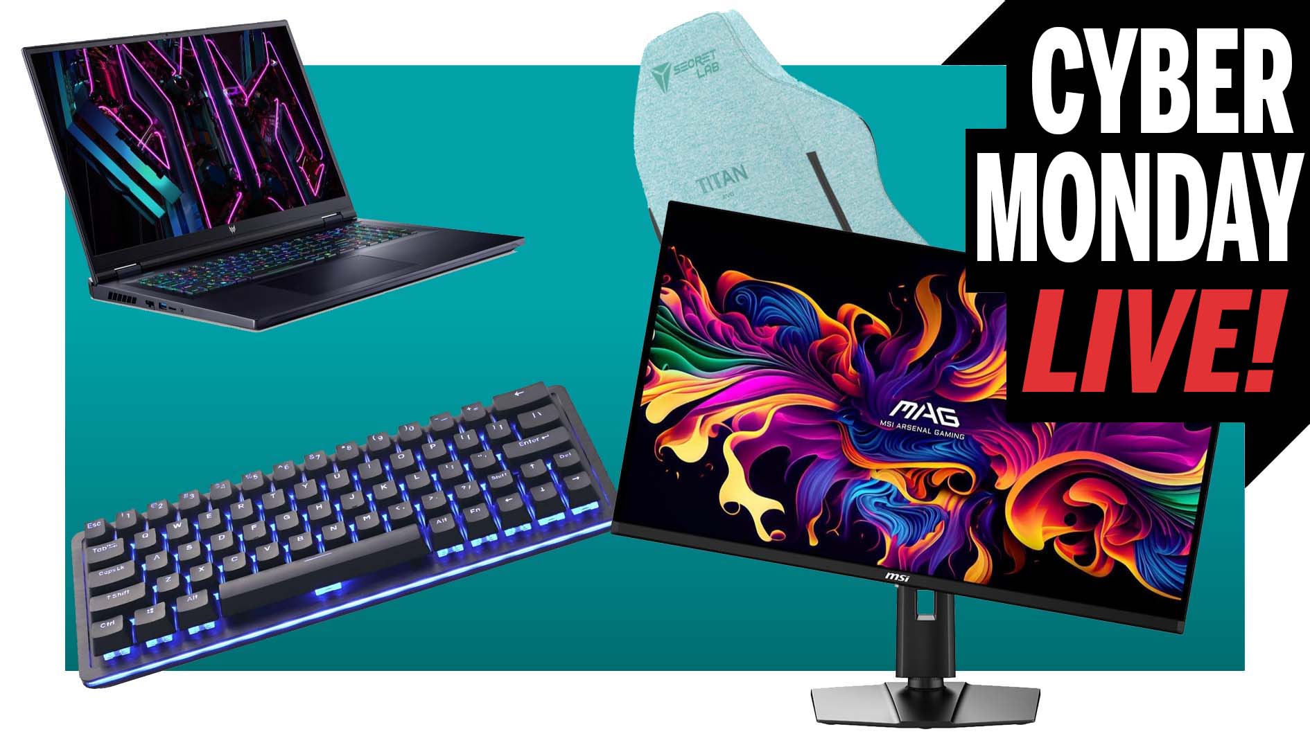 I’m serving the best Cyber Monday gaming deals using every second of my near 20 years as a PC gaming tech vet. That’s veteran, not veterinarian, btw