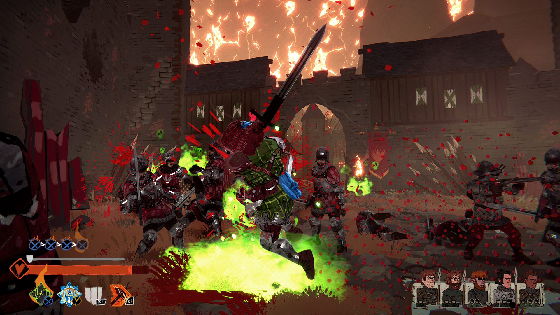 Tears of Metal looks like a medieval Dynasty Warriors with a roguelike knife twist, and it’s headed to Steam next year