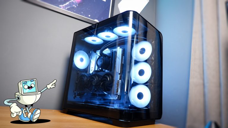 I built the mullet of gaming PCs with MSI’s Project Zero ‘Back-Connect’ parts