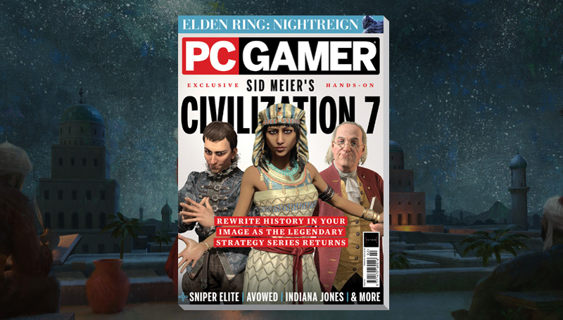 PC Gamer magazine’s new issue is on sale now: Sid Meier’s Civilization 7