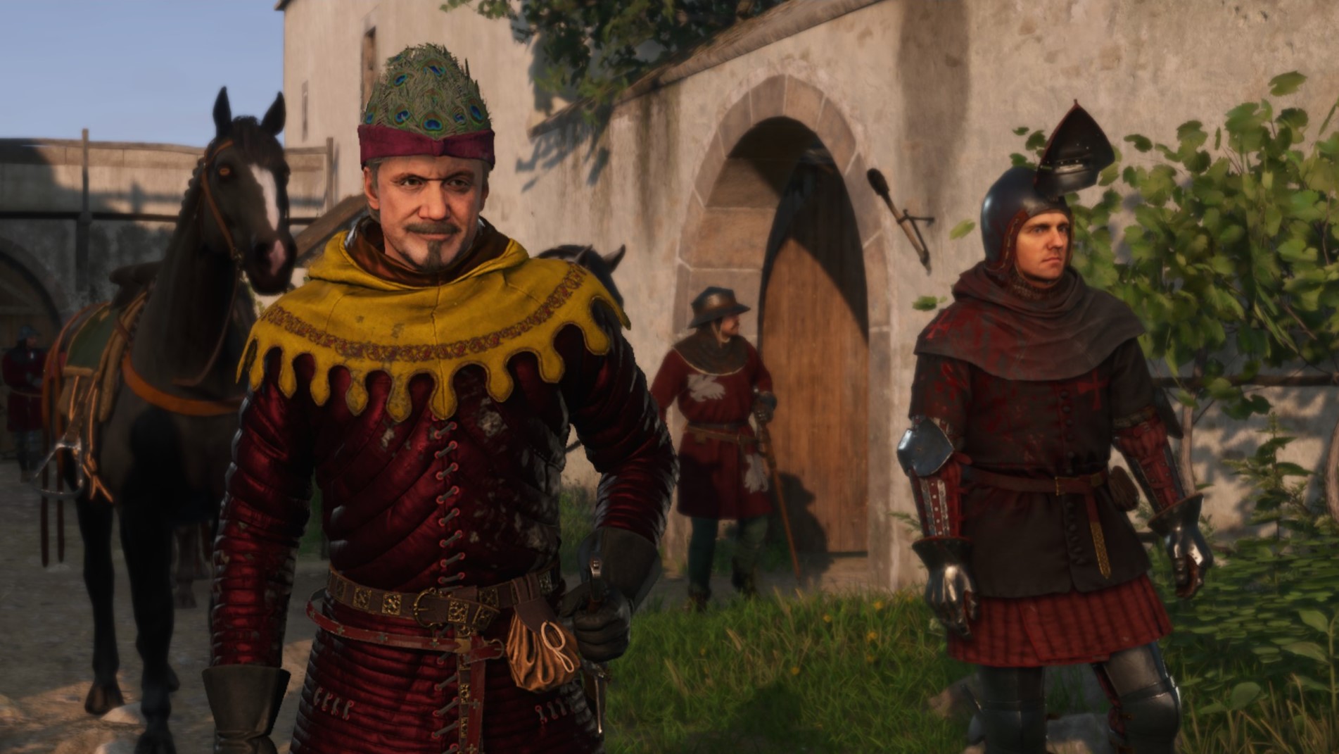 Should you tell Von Bergow about Semine in Kingdom Come: Deliverance 2?