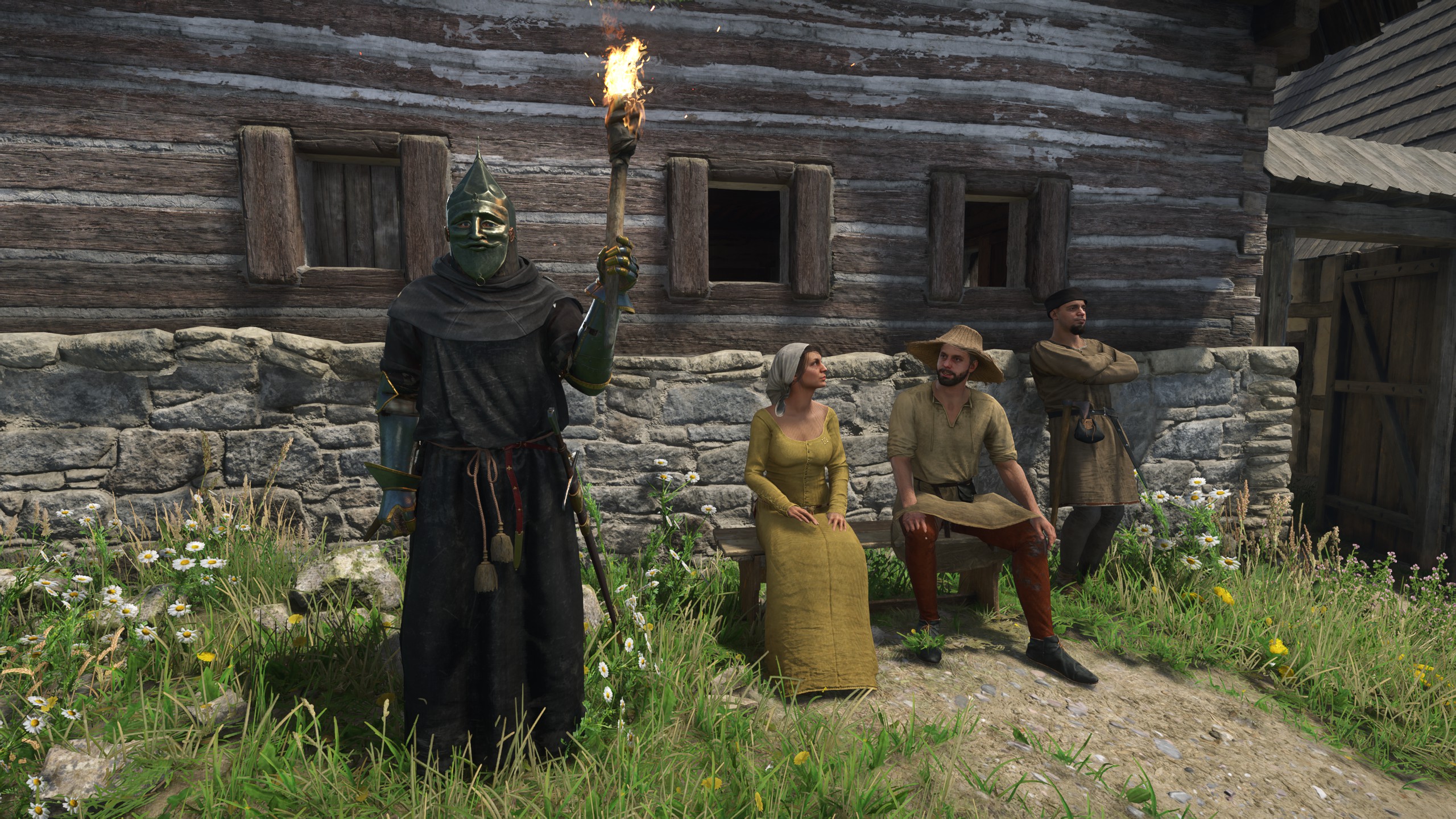 How to use a torch in Kingdom Come: Deliverance 2
