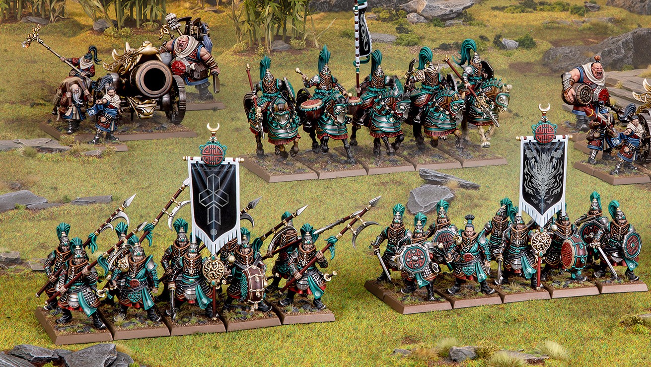 After a not-so-subtle tease 2 months ago, and 4 years since it was originally announced, Grand Cathay from Total War: Warhammer 3 is finally coming to the tabletop wargame