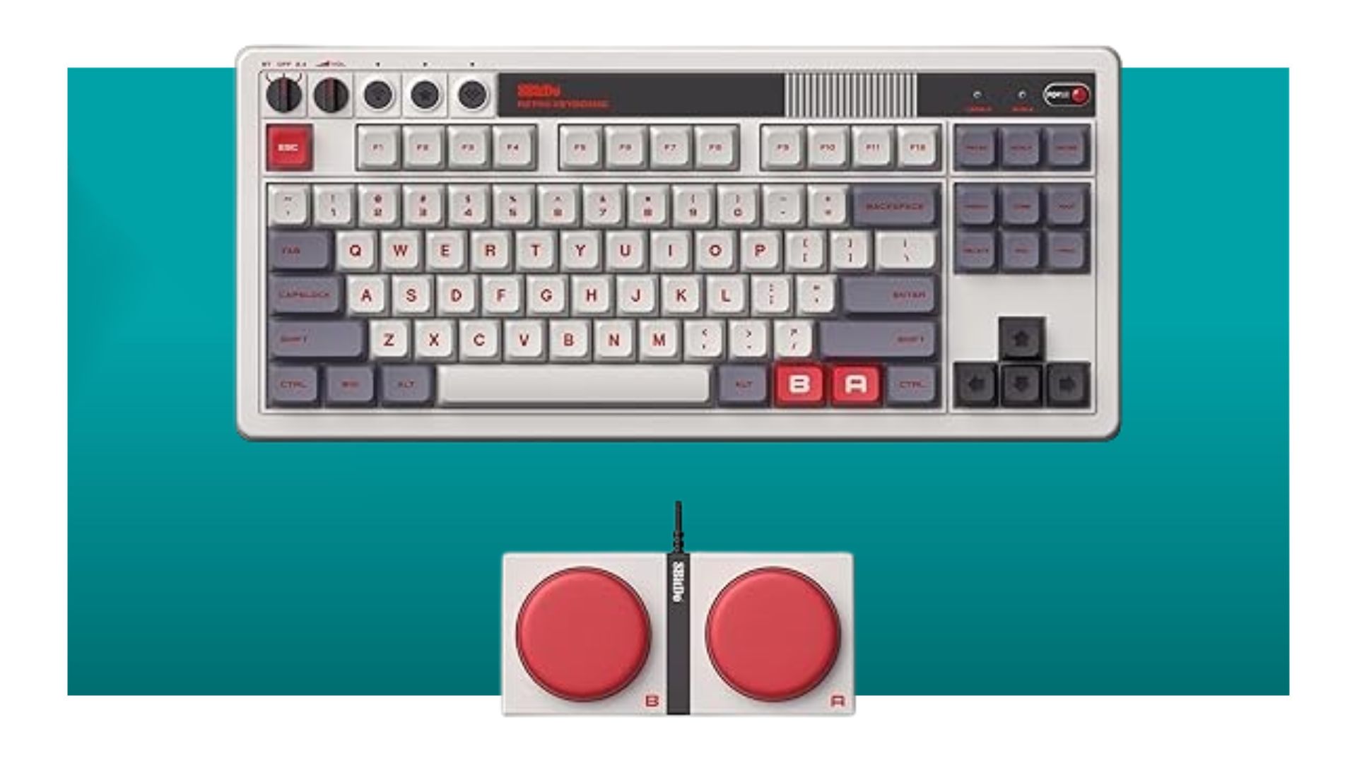 I love the 8BitDo Retro C64 keyboard but I’d pick its cheaper NES-themed model near its lowest price ever during Amazon’s Big Spring Sale