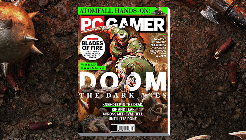 PC Gamer magazine’s new issue is on sale now: Doom: The Dark Ages