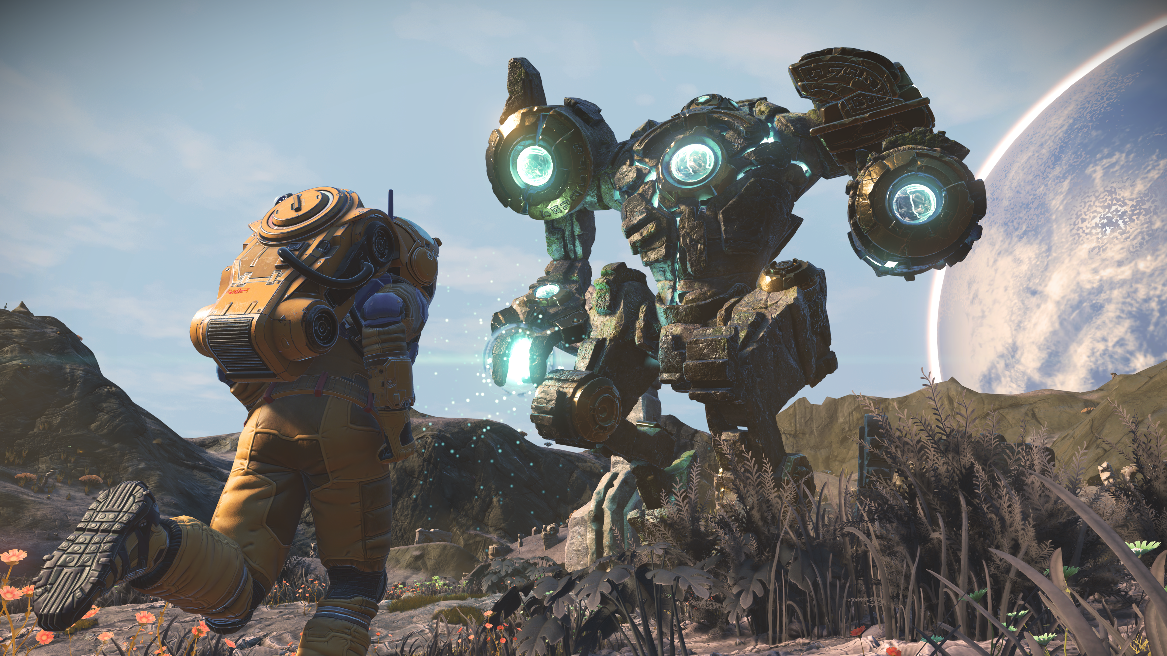 No Man’s Sky lets you unearth ancient, angry mechs in the astro-archaeology filled Relics update
