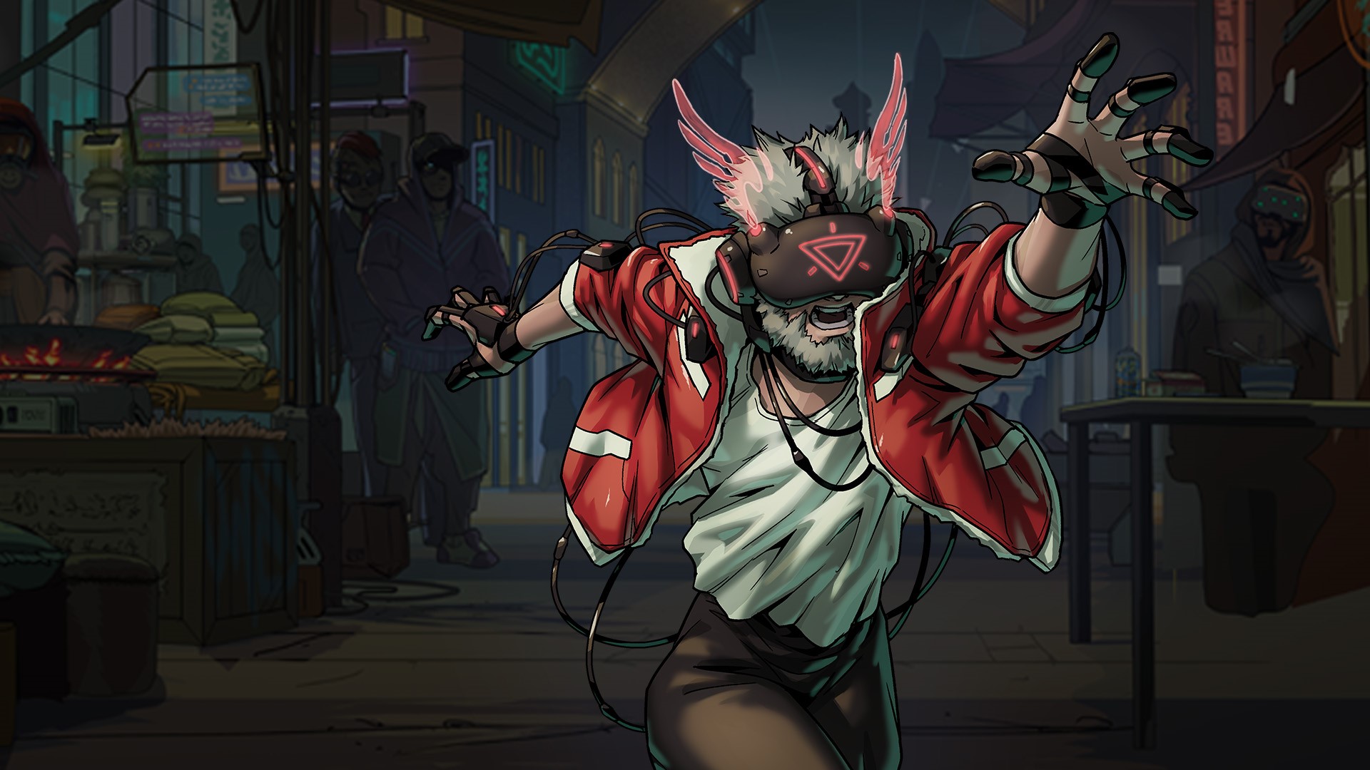 This tabletop RPG is like Cyberpunk 2077 but with gods and mythology running rampant—and we’ve created an exclusive character you can play as