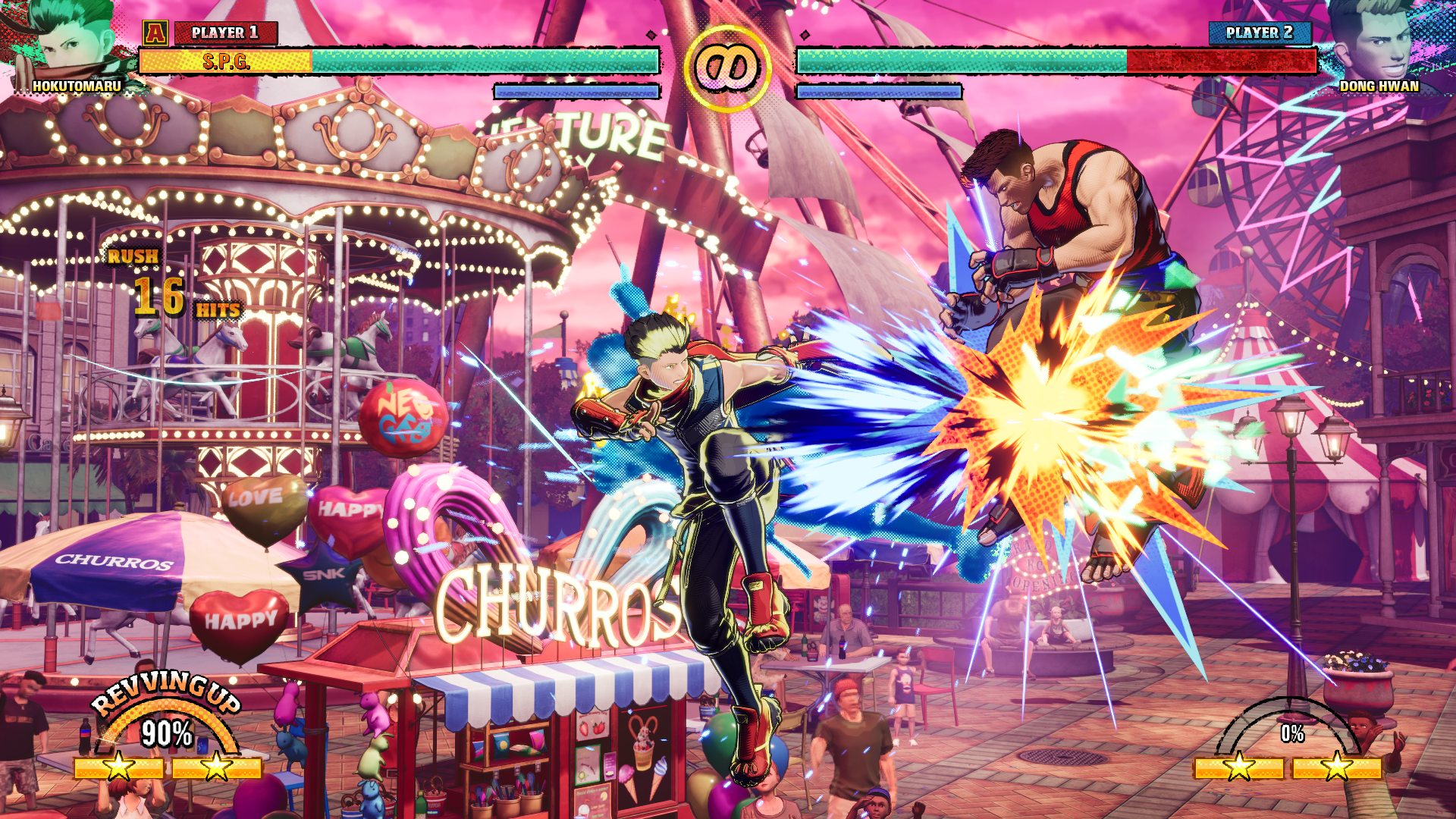 Fatal Fury: City of the Wolves combo showcase