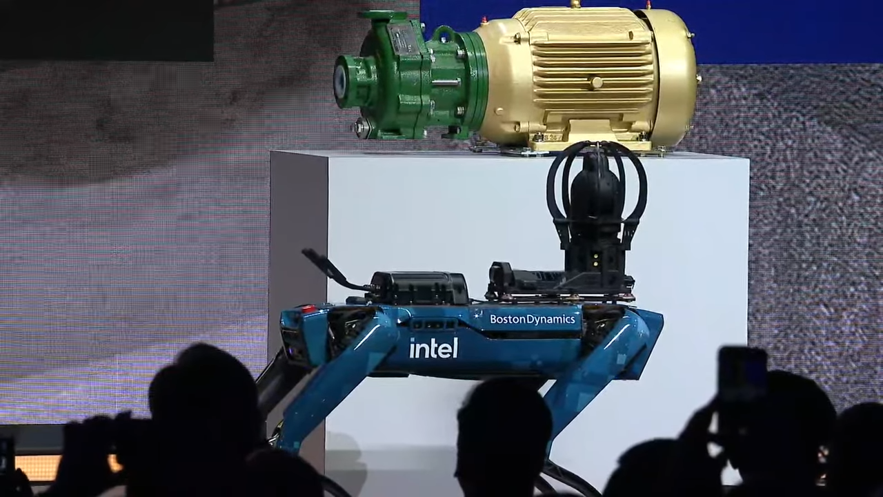 Intel introduces its newest employee, Chip the robotic inspector, just after announcing mass human layoffs