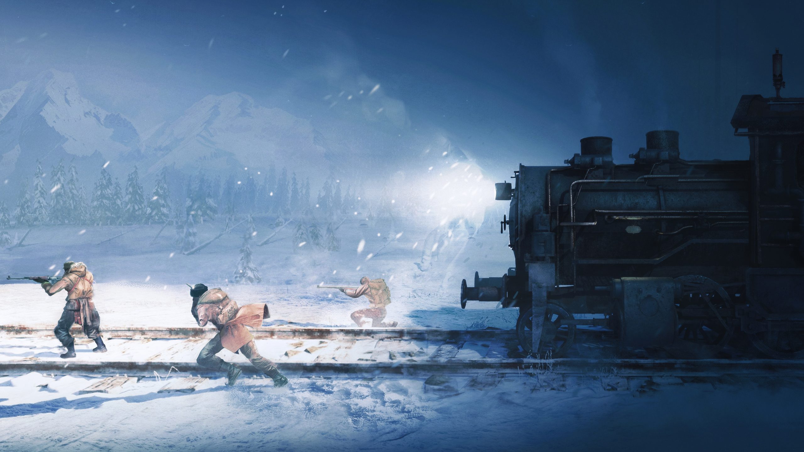 Barotrauma developer unveils its next co-op survival game: a dieselpunk FPS where your mobile fortress is a train