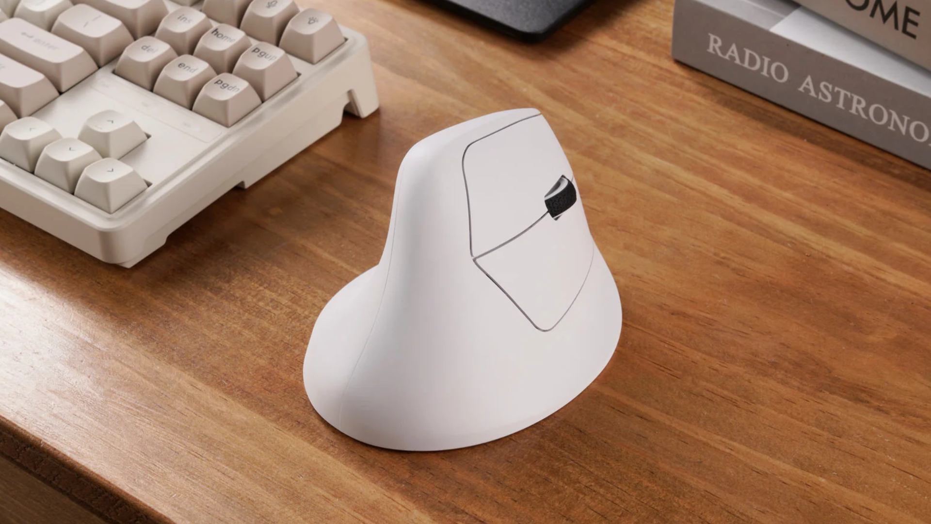 Keychron’s M5 wireless ergonomic mouse has an 8K polling rate for ‘ultimate control in gaming scenarios’ making it a gaming mouse with a, err, twist
