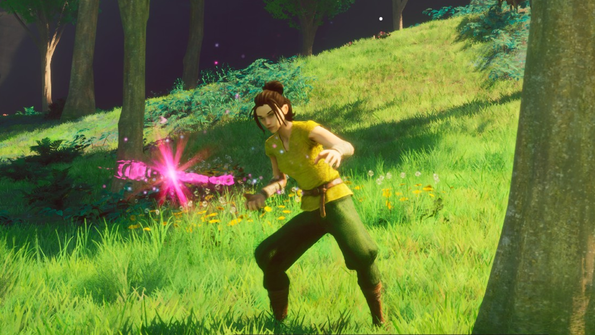 RuneScape: Dragonwilds has fixed the classic survival crafting trope of endlessly chopping down trees thanks to an excellent spell system that does the hard work for you