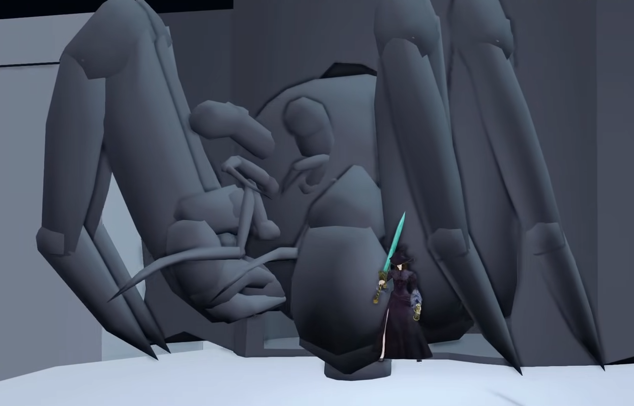 Dark Souls 2 cut content includes a giant enemy crab wearing a castle tower as a shell which you could enter from above for massive damage