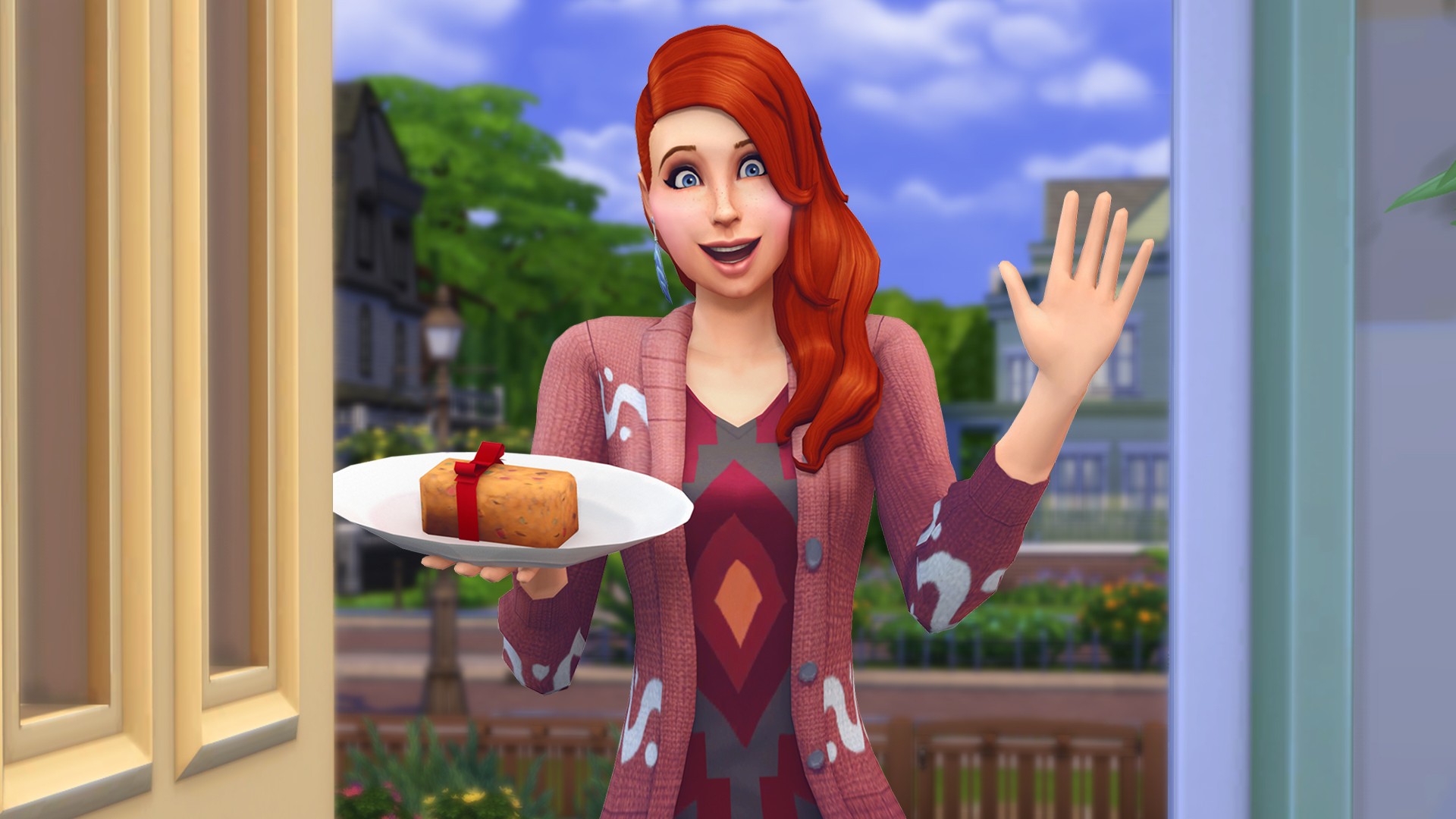 Inzoi and The Sims start their relationship as life sim siblings with a friendly fruitcake delivery