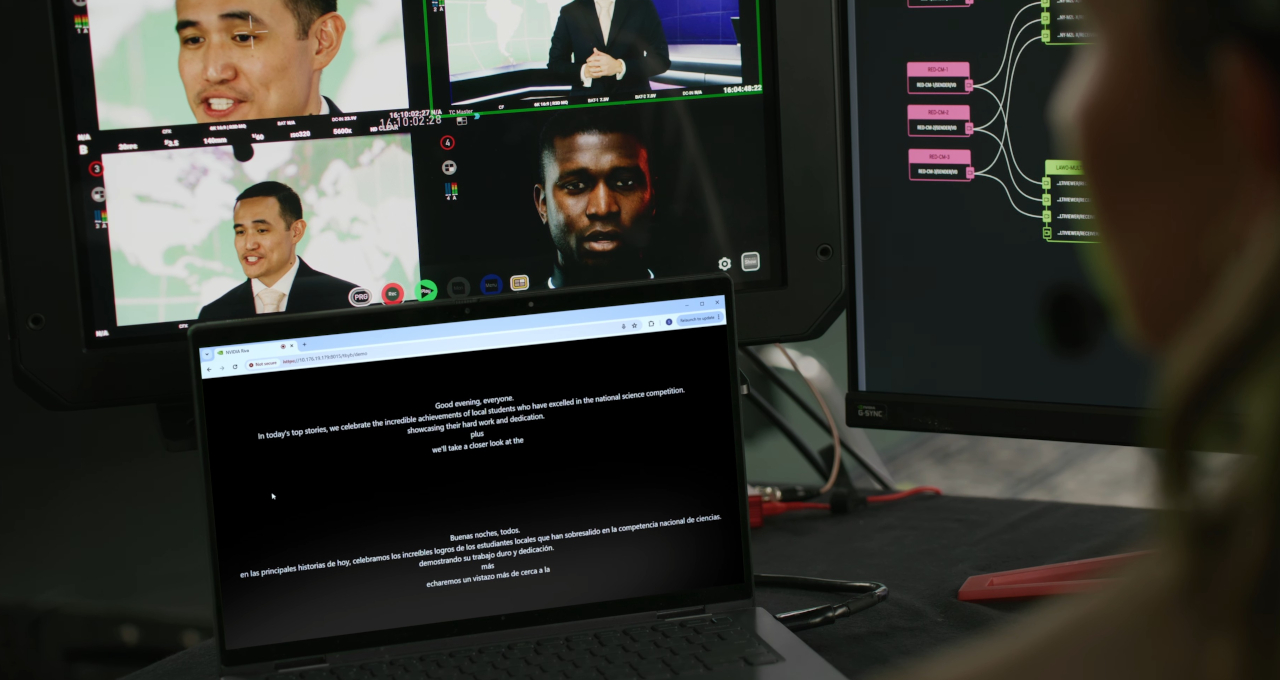 NVIDIA Showcases Real-Time AI and Intelligent Media Workflows at NAB