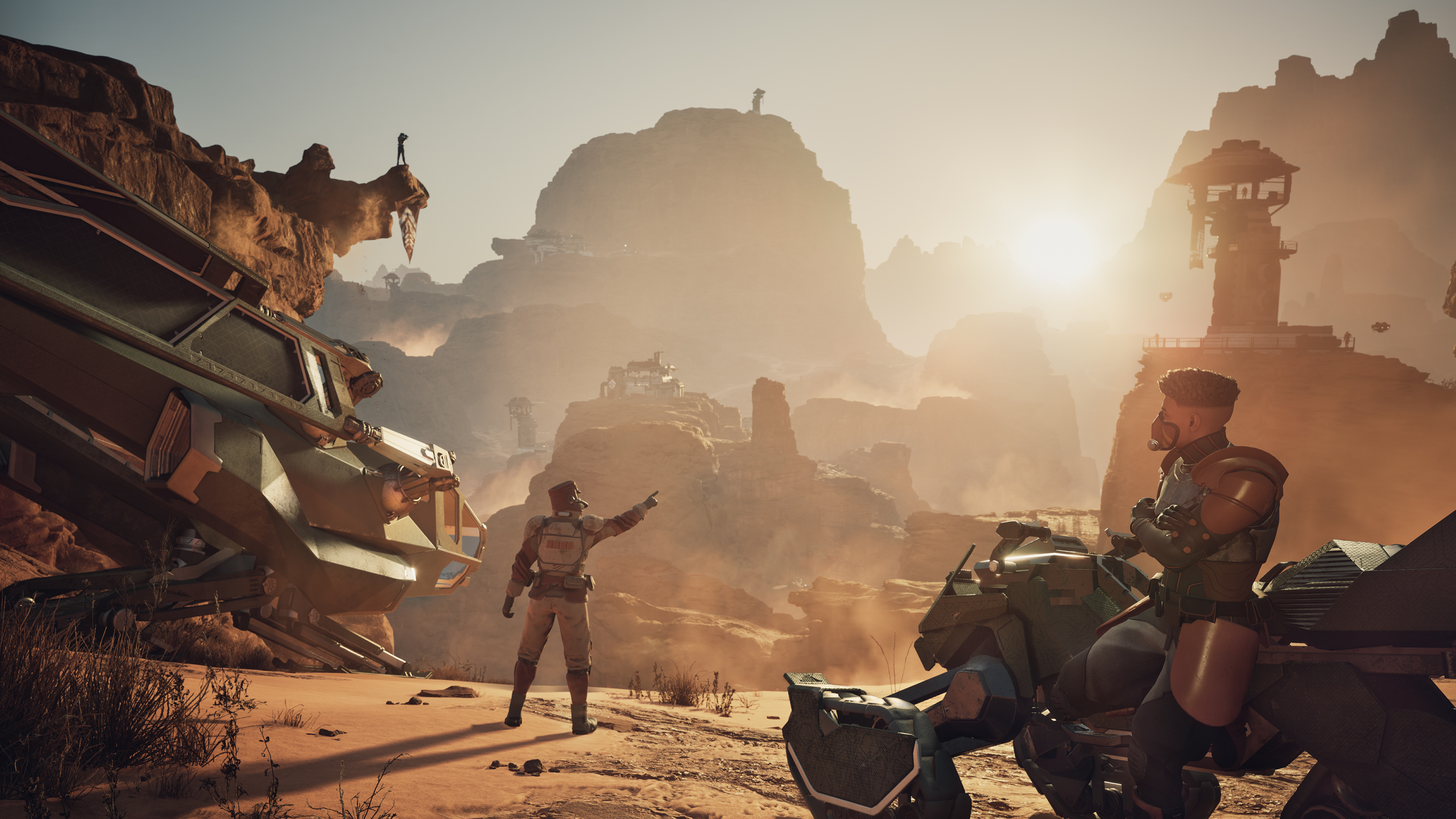 Getting around in Dune: Awakening is a blast thanks to grappling hooks, suspensors, and the ability to climb literally anything