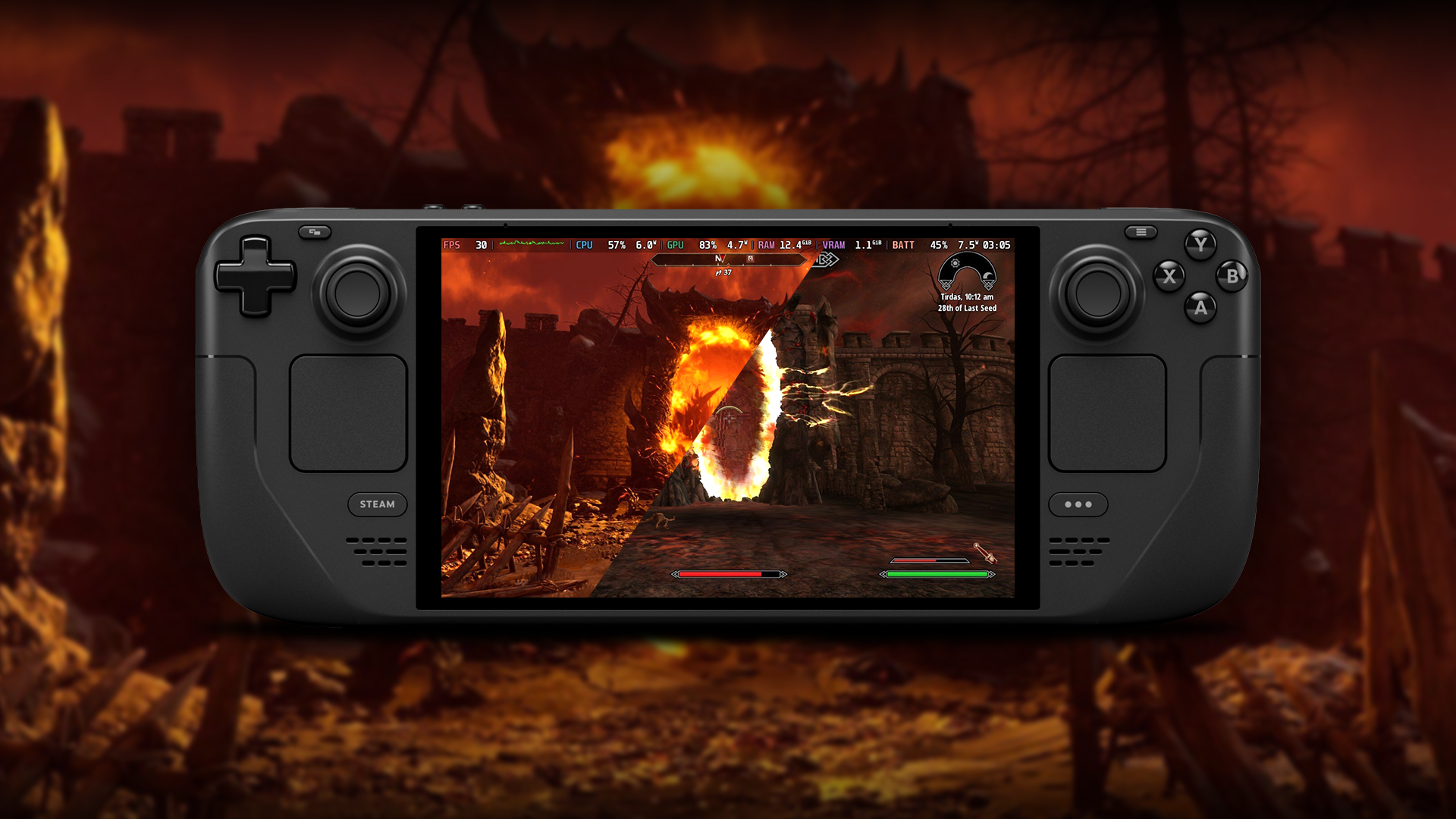 Oblivion Remastered is ‘verified’ for Steam Deck, but the original with mods is a far superior handheld experience