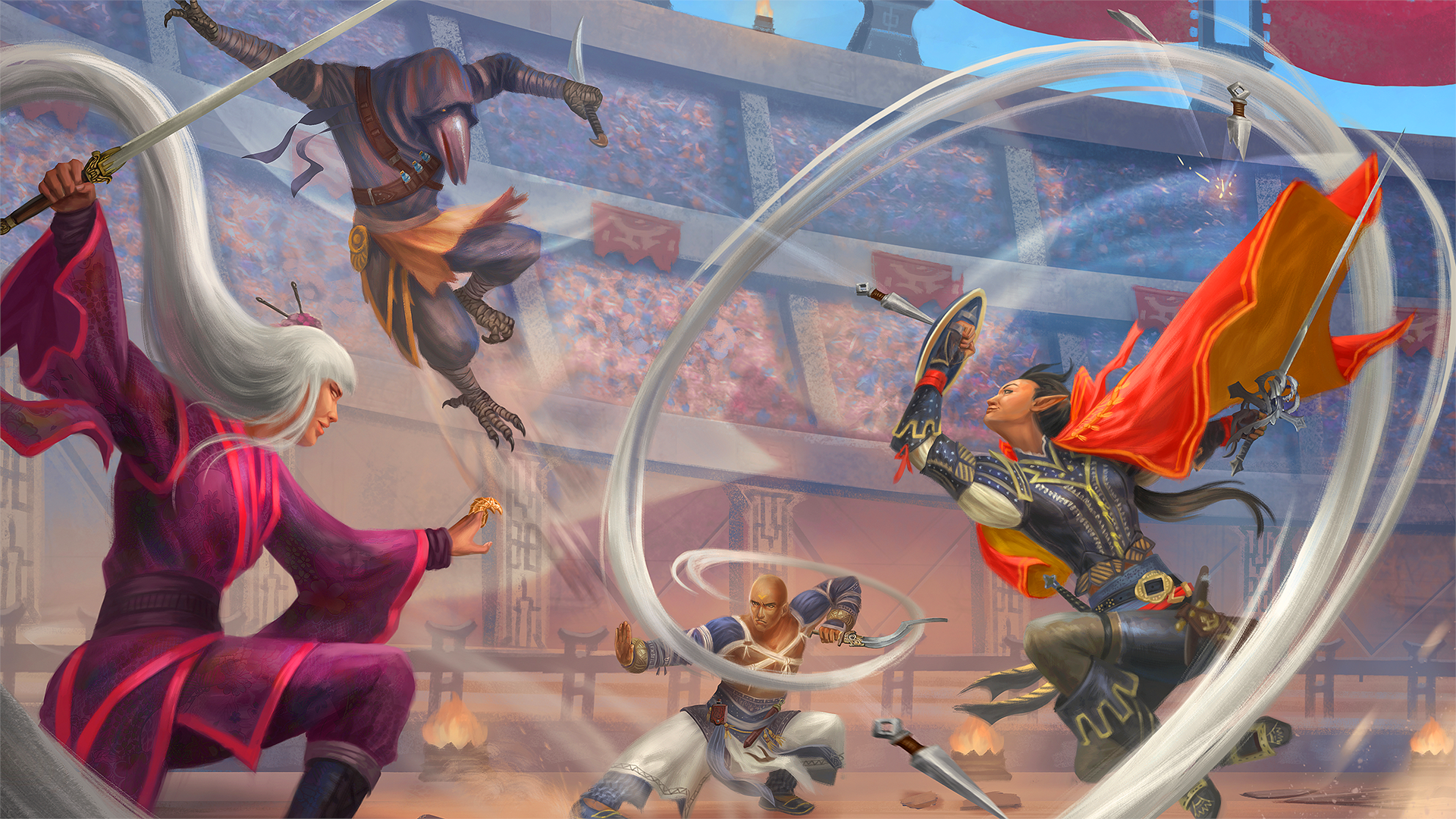 There’s another Pathfinder 2e bundle on Humble with nearly $700 of books for $57, including an adventure that’ll let you go full Mortal Kombat with your friends