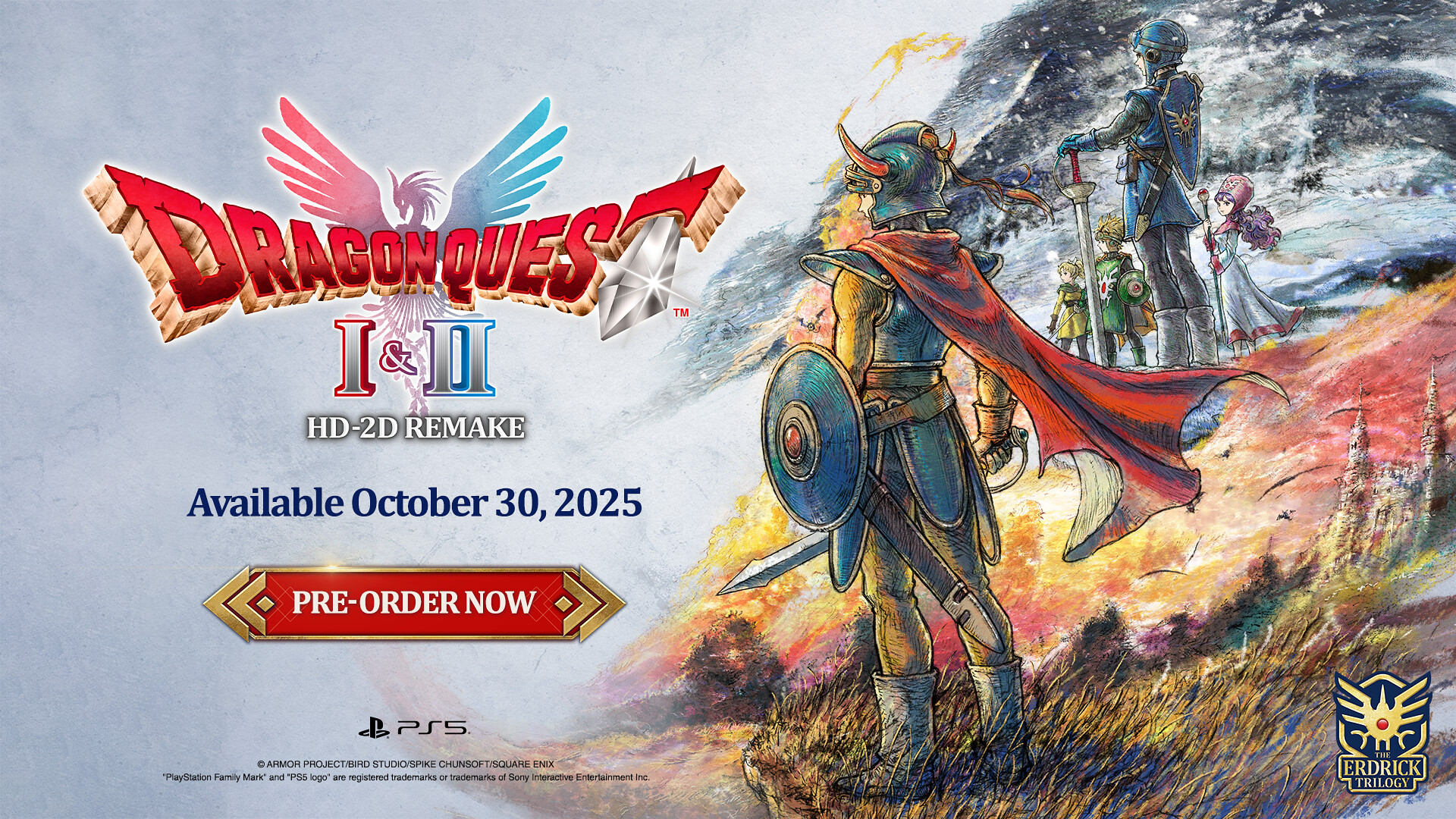 Dragon Quest I & II HD-2D Remake launches October 30 on PS5