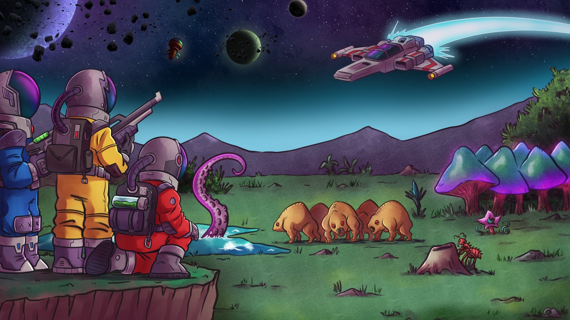 Star-trekking sandbox roguelike Approaching Infinity launches after more than 12 years in development