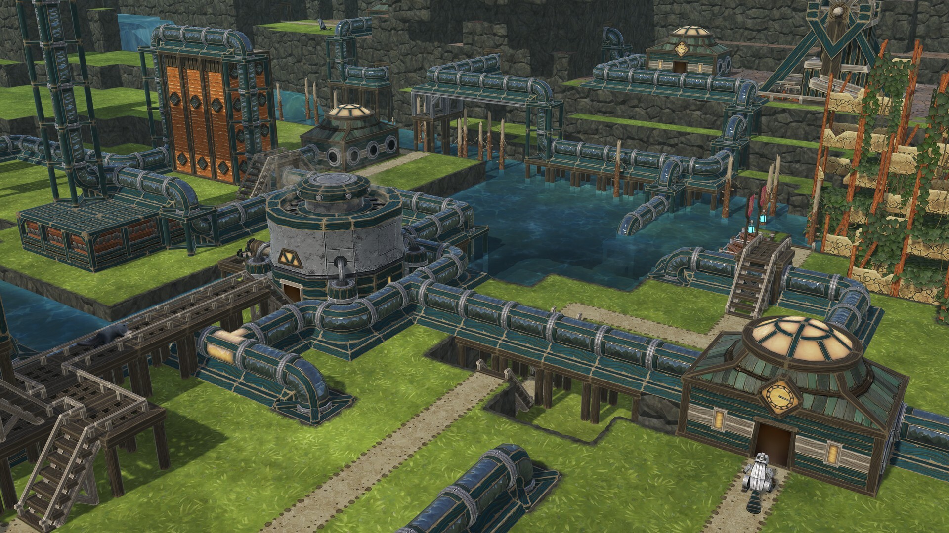 Timberborn’s latest update adds ziplines and tubeways for rapid beaver deployment and stops your rodent residents from throwing down in sudden fits of breakdancing