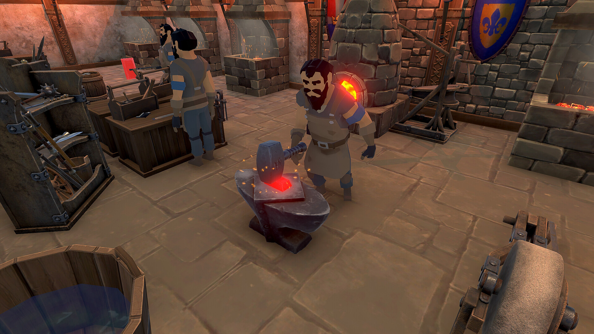 Even in early access, Blacksmith Master is a well forged ingot of cozy management and metalwork