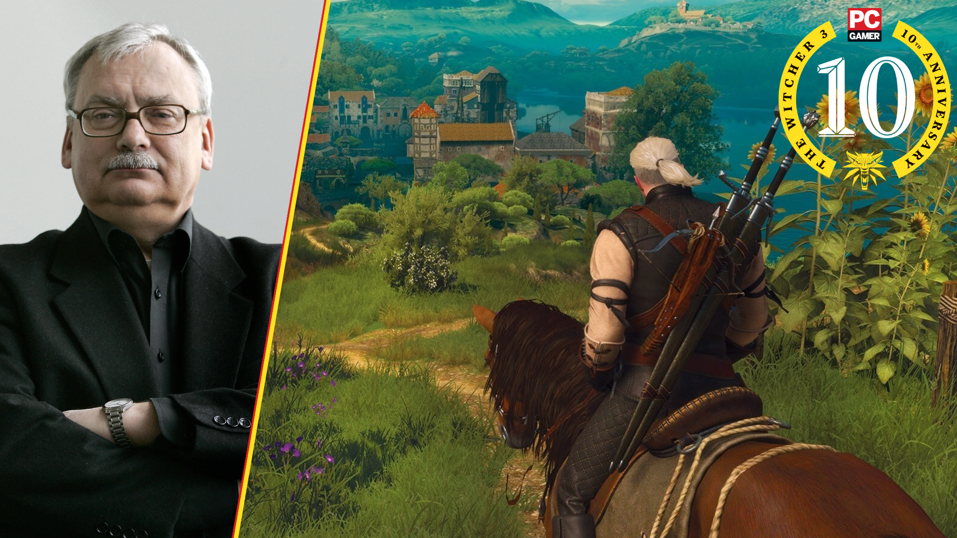 CDPR boss says Witcher author Sapkowski’s grumpiness is a ‘persona,’ he’s actually lovely and the studio’s always ‘updating everything’ about its games to make sure they respect his lore