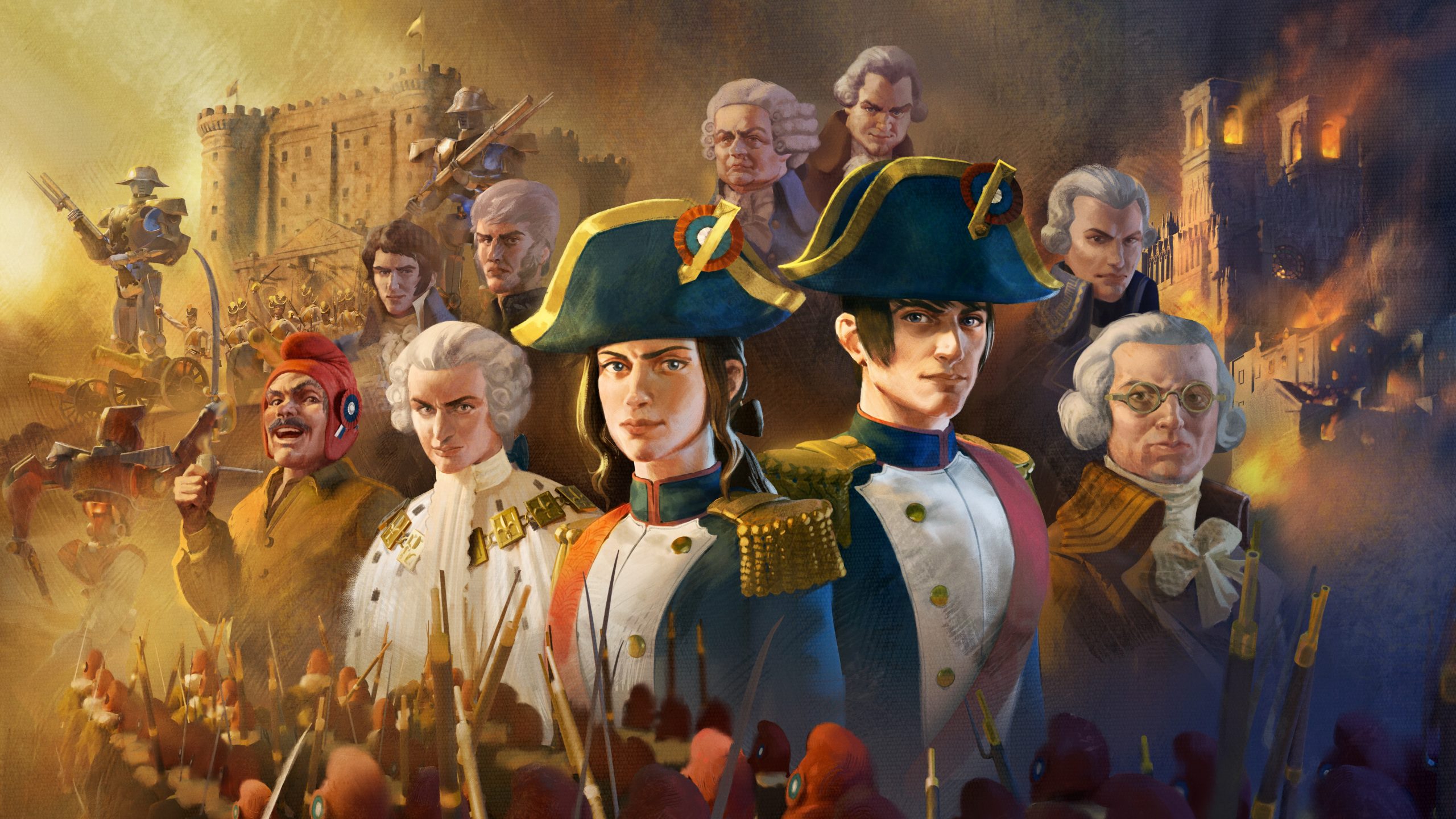 This XCOM-style strategy game dares to ask: What if Napoleon Bonaparte was a woman who had an army of battlemechs?