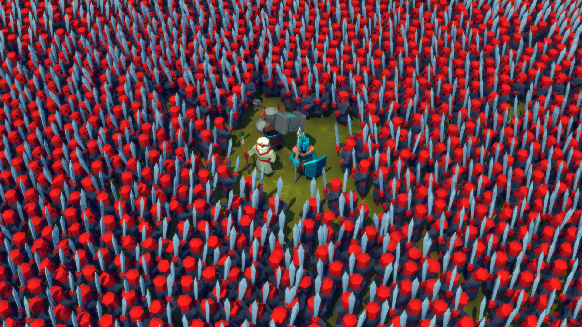 There’s now a free ‘shareware’ version of horde-battling RTS Diplomacy is Not an Option