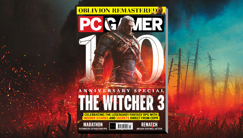 PC Gamer magazine’s new issue is on sale now: The Witcher 3: Wild Hunt – 10th anniversary