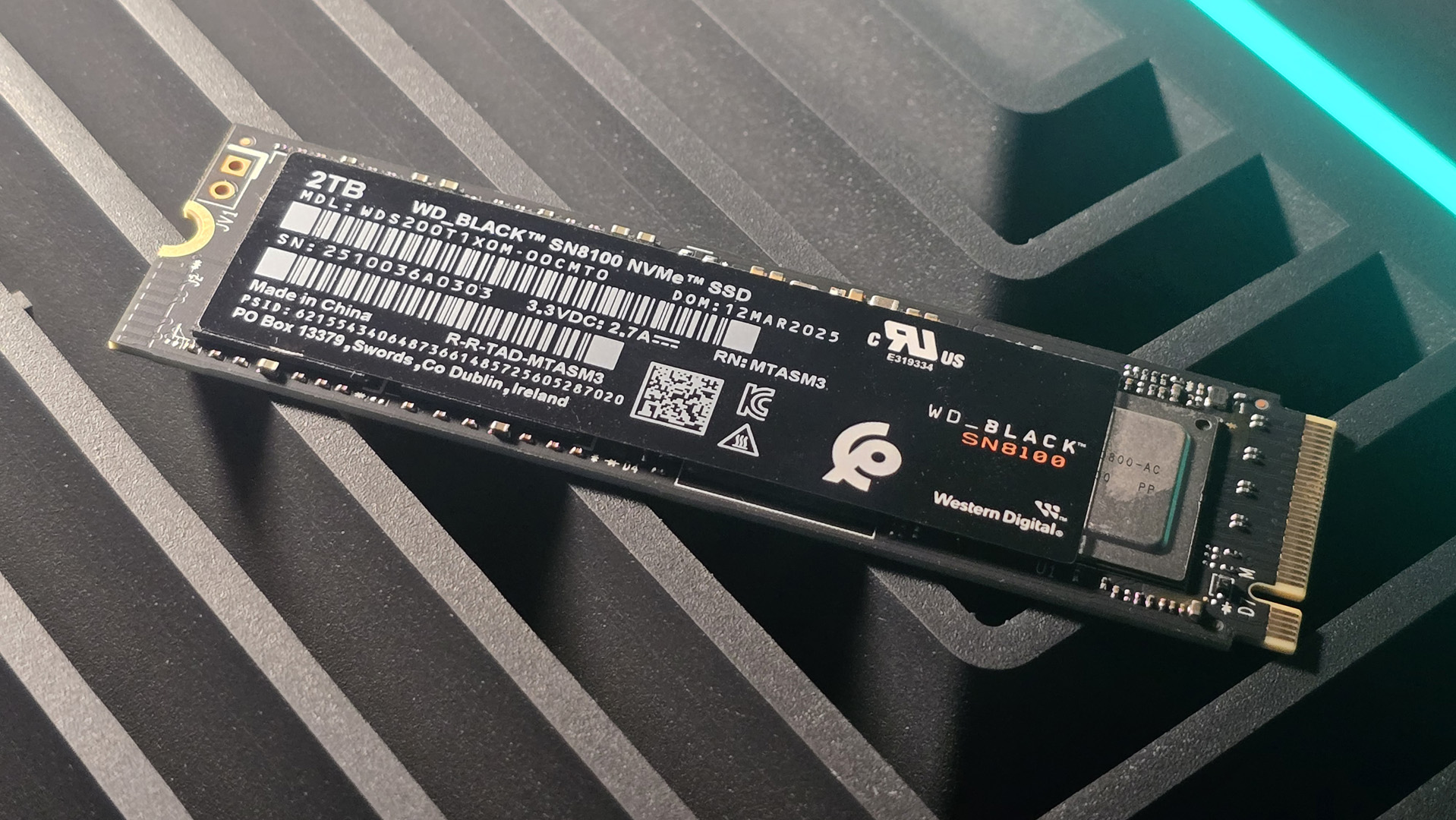 WD Black SN8100 2 TB NVMe SSD review