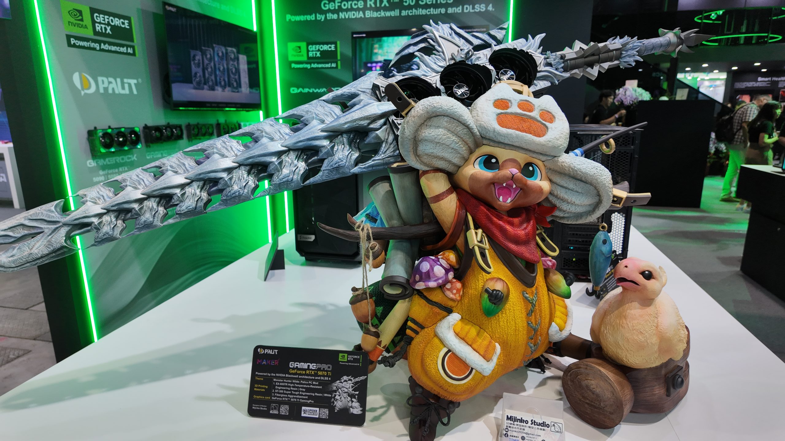 This incredible Monster Hunter Wilds PC custom build has something your rig definitely doesn’t: an RTX 5070 Ti GPU sword