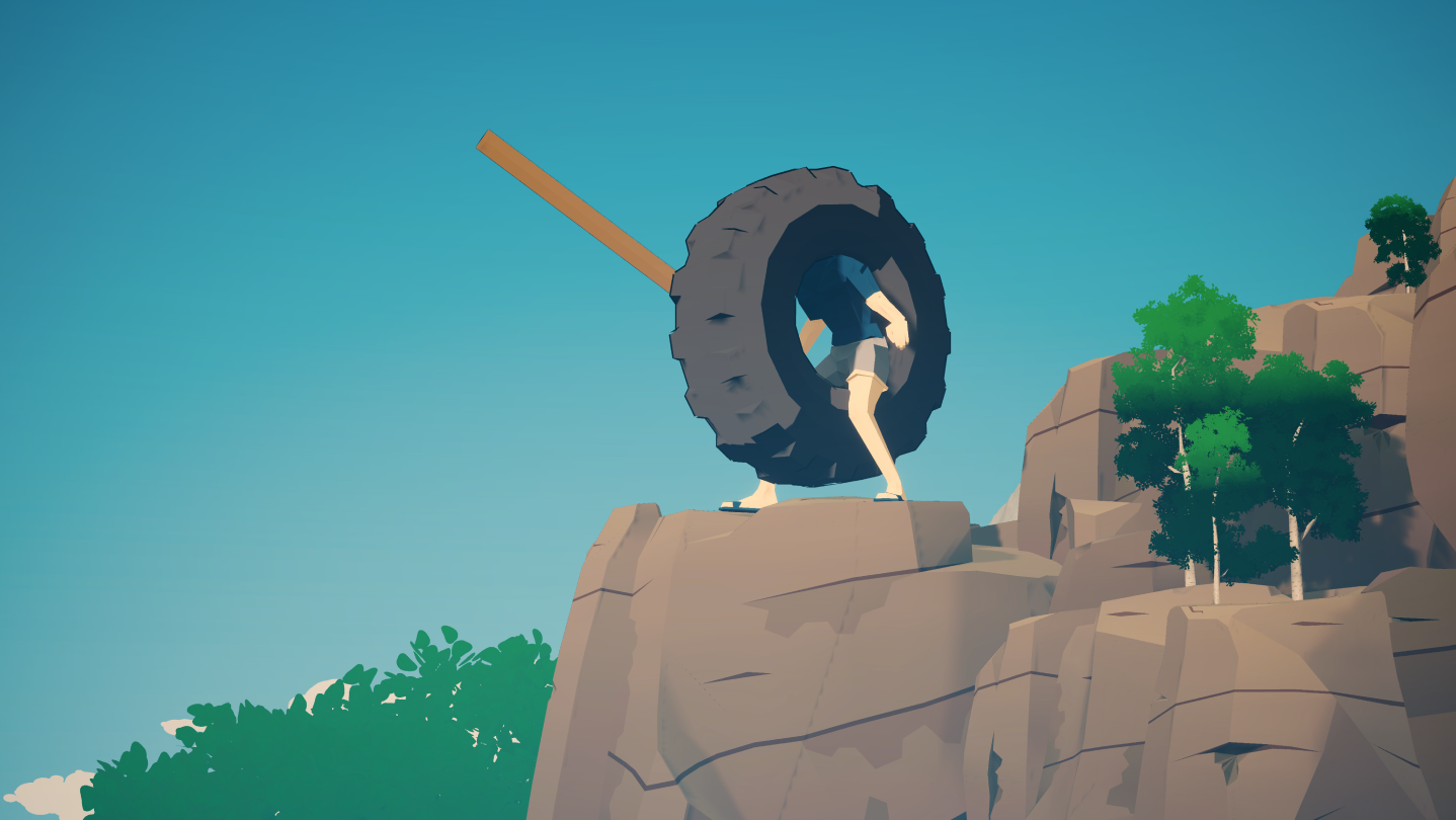 PC finally has its own Breath of the Wild killer, and it’s indistinguishable from the Nintendo game except that you are a boy who is also a tire