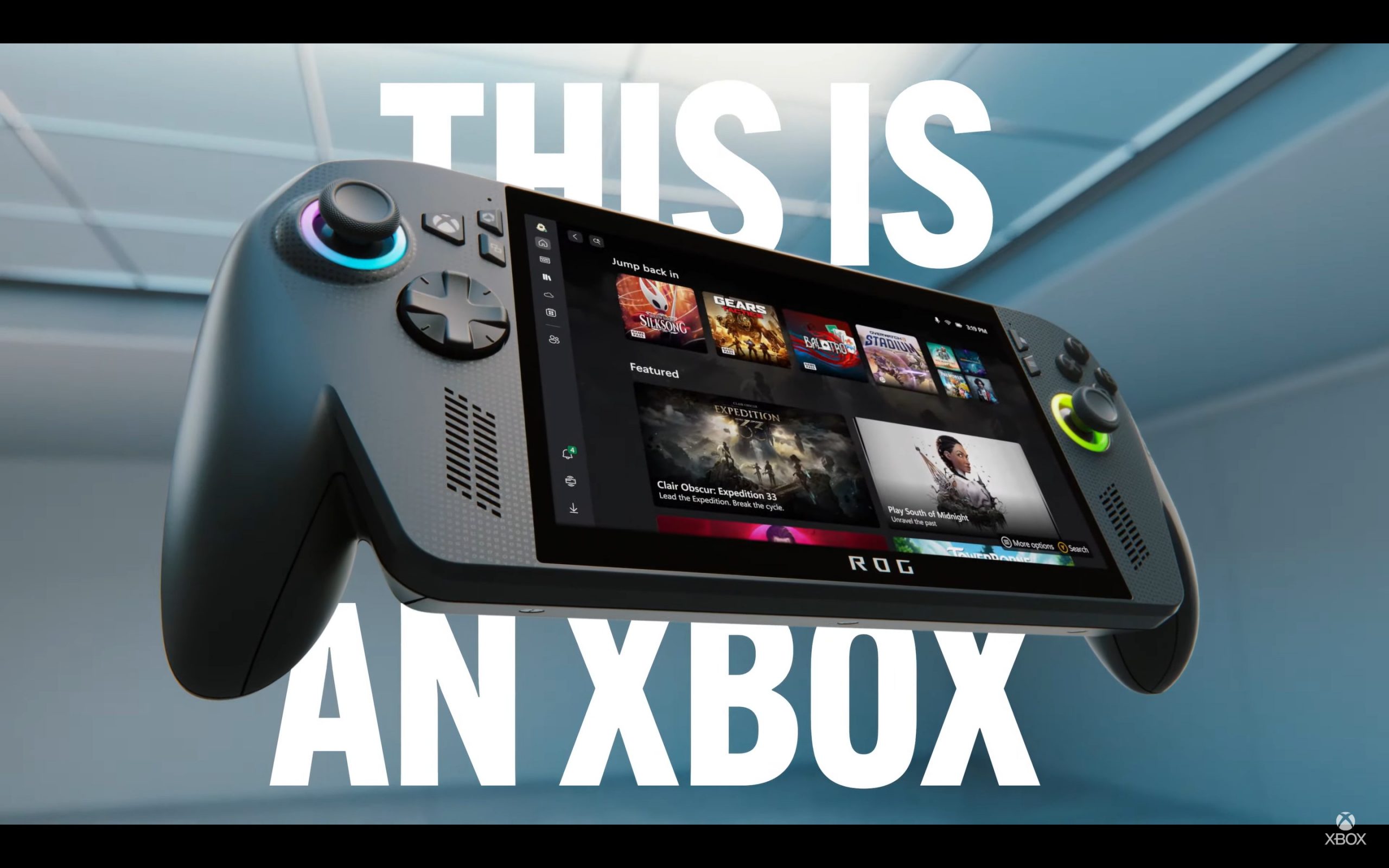 ‘This is an Xbox’ says Microsoft of its new handheld, but let’s be honest, it’s a PC