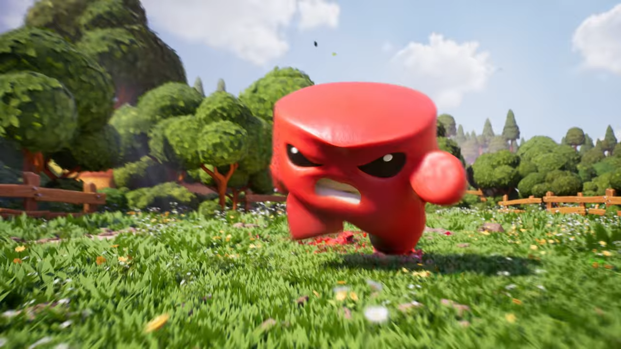 Super Meat Boy 3D looks a bit like plasticine but I’m not hating it