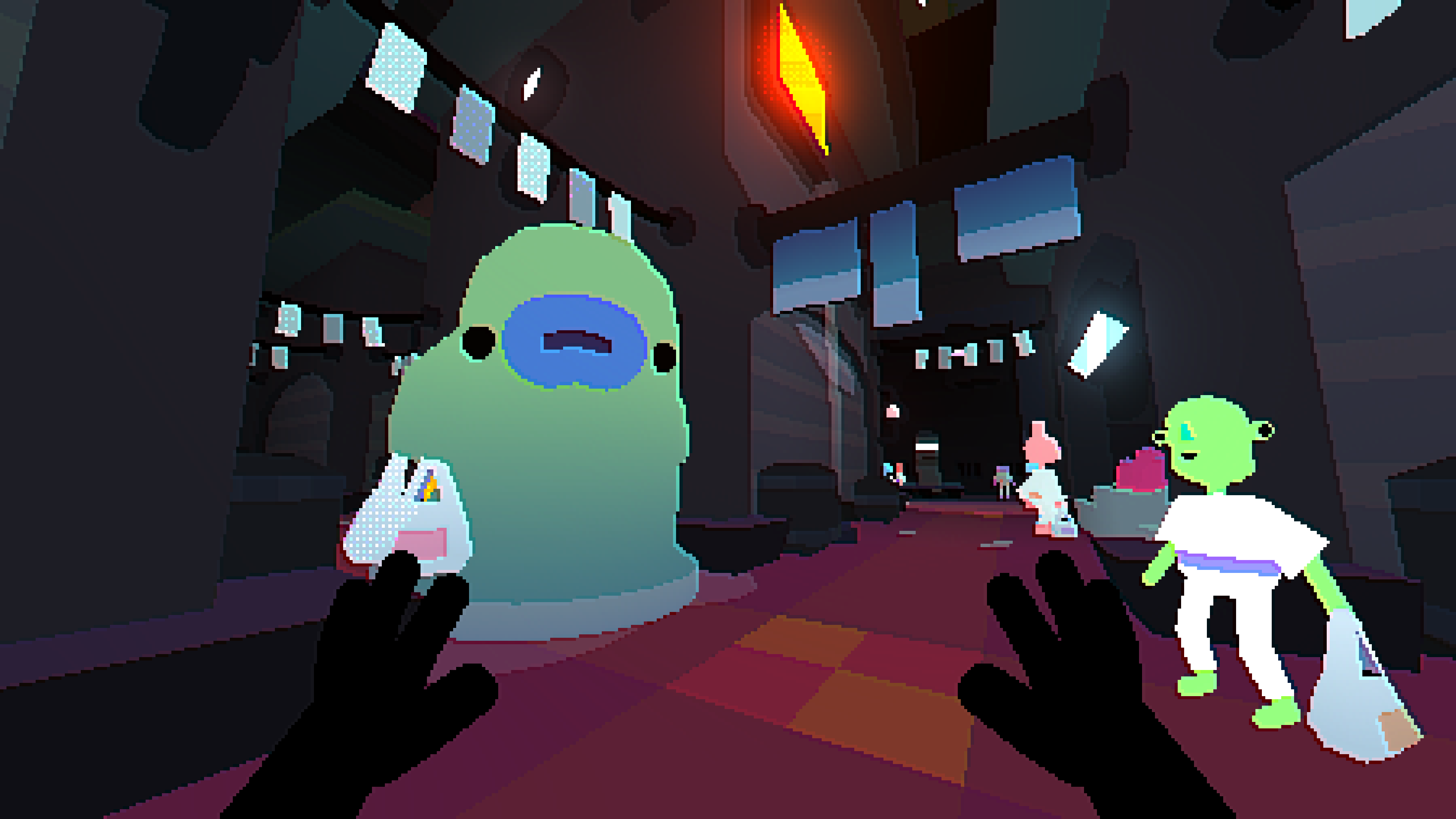 Hang out in cyberpunk bars and visit weird fish in Bernband’s alien city—a modern day reimagining of one of 2014’s coolest and most chill games