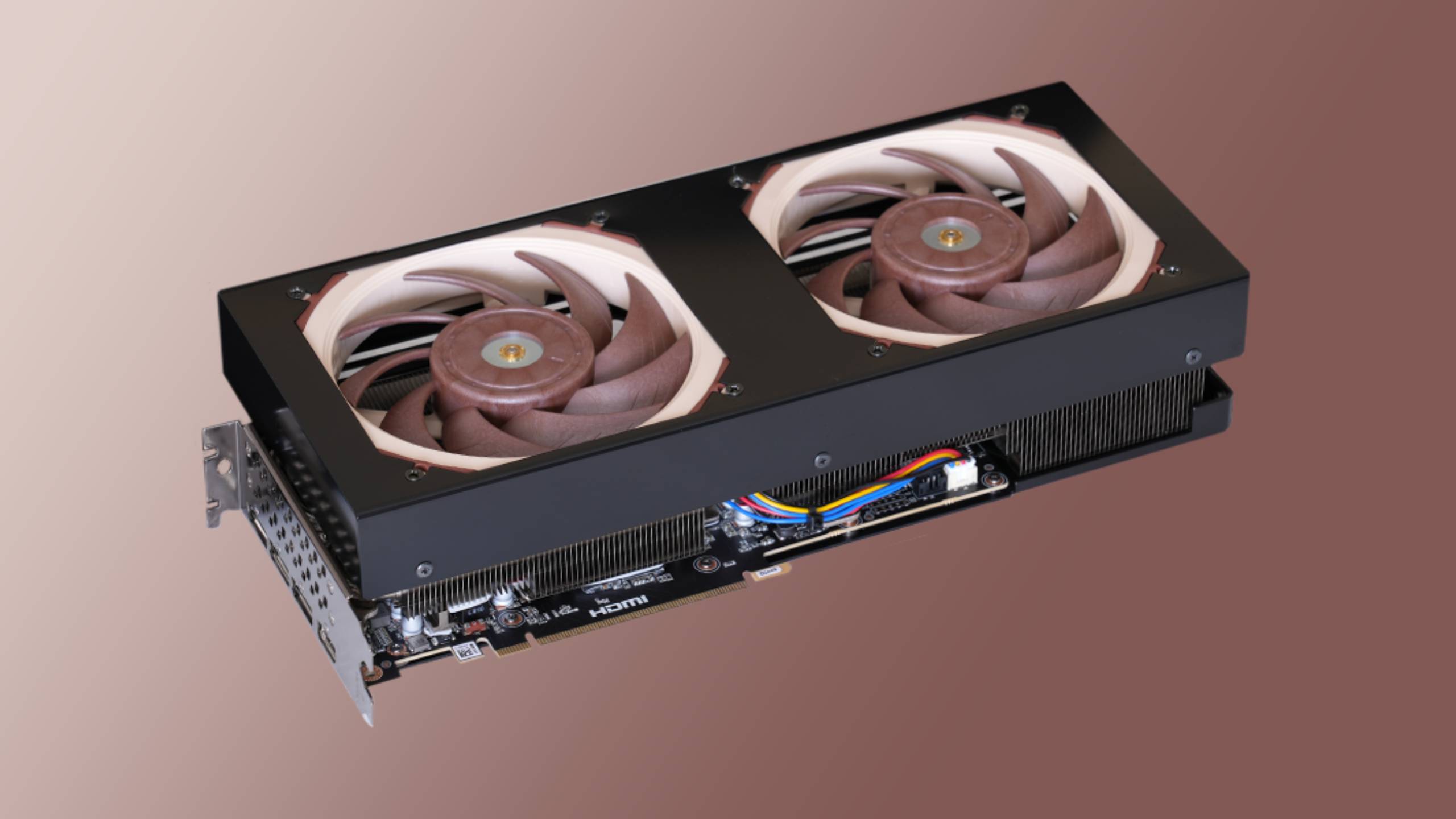 Here’s another RTX 50-series graphics card with Noctua fans, proving once again they are catnip for PC hardware engineers